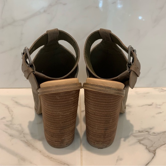 Marc Fisher Brown Suede Block Heels (US 6.5) - Picture 4 of 5